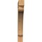 Ekena Millwork Legacy Block Smooth Bracket, Western Red Cedar, 5 1/2"W x 40"D x 44"H BKT06X40X44LEC05SWR - alternate 4